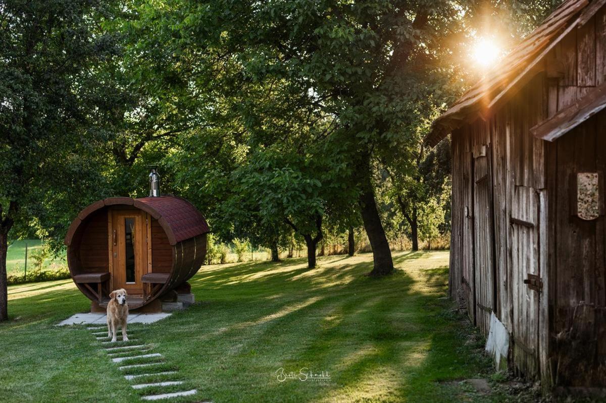 Ferienhaus Rote Sau Herrentierbach Exteriér fotografie