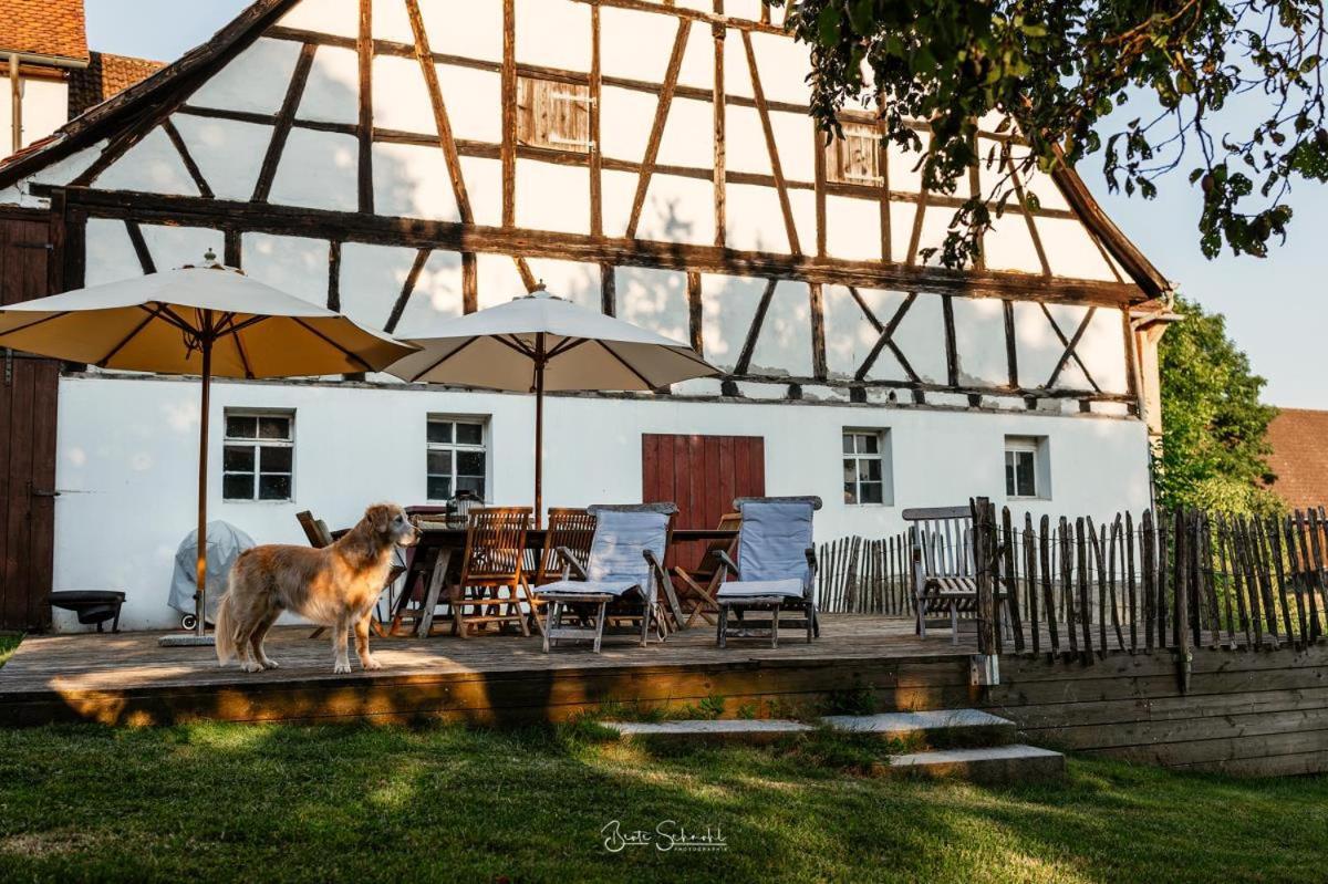 Ferienhaus Rote Sau Herrentierbach Exteriér fotografie
