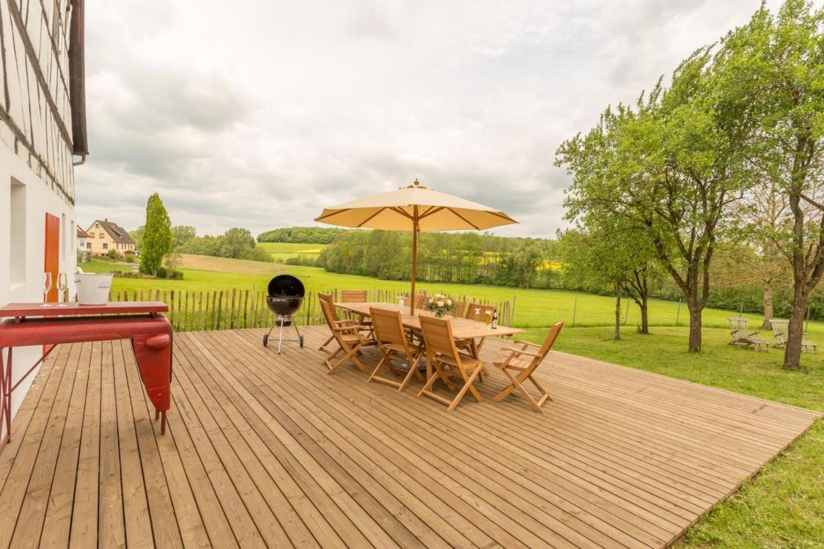 Ferienhaus Rote Sau Herrentierbach Exteriér fotografie